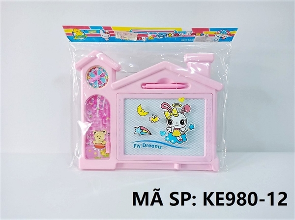 KE980-12 TÚI BẢNG XÓA NHÀ (OPP) Drawing & Writing Board