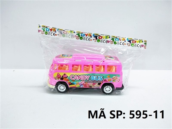 595-11 TÚI XE BUS KEM, KẸO TRỚN (CANDY BUS) (OPP)