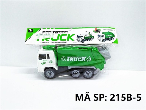 215B-5 TÚI XE CÔNG TRÌNH TRỚN HỐT RÁC + ỐC VÍT (PVC)