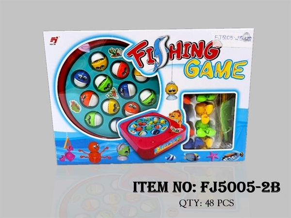 FJ5005-2B HỘP CÂU CÁ PIN 12C + 8 CẦN