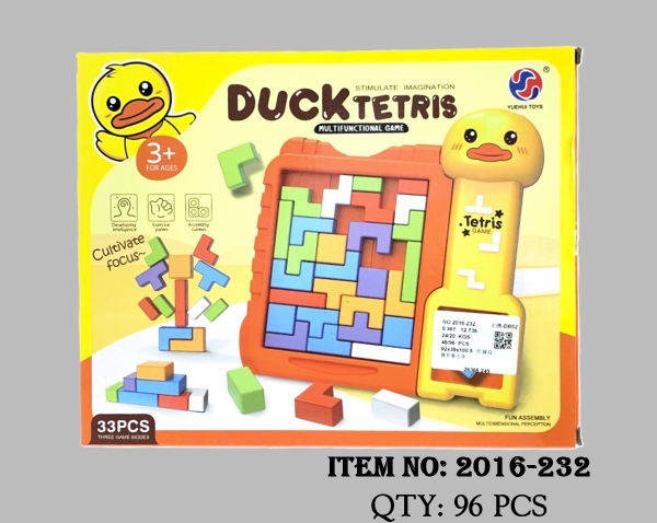 2016-232  HỘP BẢNG XẾP HÌNH VỊT