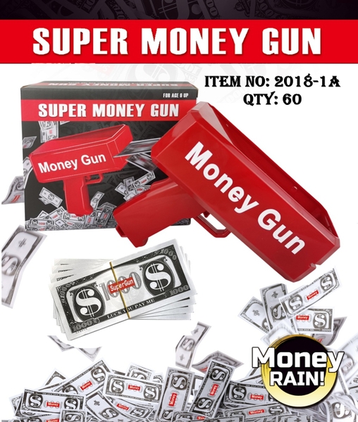 2018-1A  HỘP CÂY PHUN TIỀN GIẤY PIN