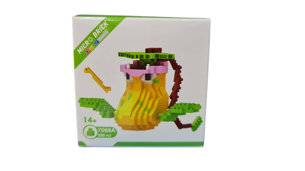 7068A  HỘP LOGO RÁP 3D POKEMON UTSUBOT (HOA ĂN THỊT) 330 MIẾNG  Micro Brick