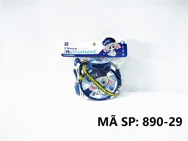 890-29 TÚI TRỐNG ĐÁNH, LẮC, KÈN VOI (PVC) Musical Instrument