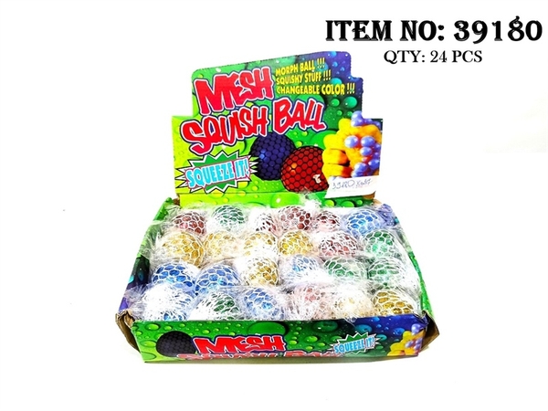 39180 HỘP 24 TÚI BÓNG LƯỚI HẠT NỞ KIM TUYẾN