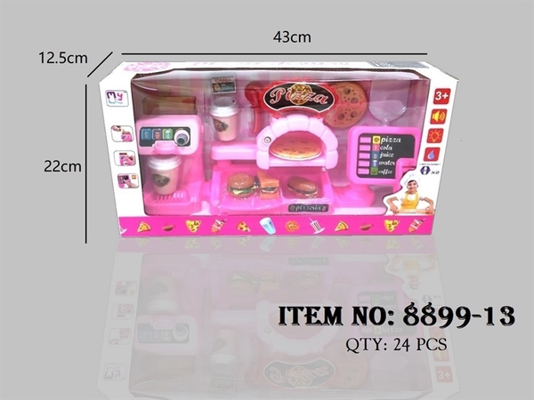 8899-13 HỘP BẾP QUẦY BÁNH MÌ HAMBUGER, PIZZA, CÀ PHÊ