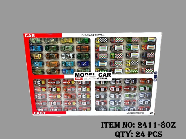 2411-80Z  HỘP XE HƠI TRỚN 80C ĐỦ MẪU