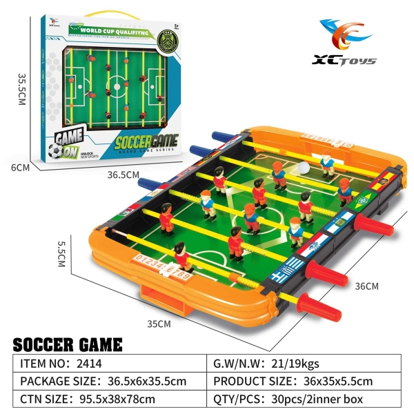 2414  HỘP BÀN BANH NHỰA 6 TAY CẦM