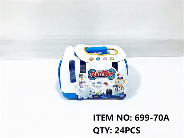 699-70A HỘP LỒNG NHỐT 1C CHÓ PIN, DỤNG CỤ BÁC SĨ 9 MIẾNG 699-69A, 699-69B