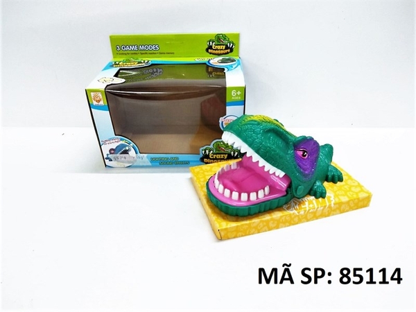 85114 HỘP KHỦNG LONG PIN CẮN TAY