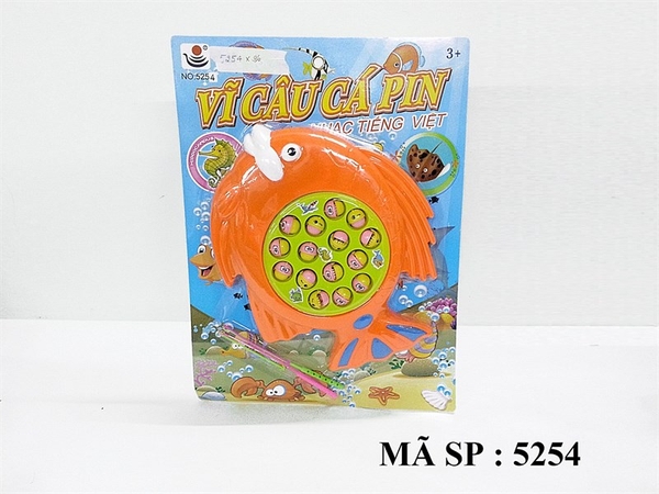 5254 VỈ CÂU CÁ CHÉP PIN 15C (TIẾNG VIỆT)