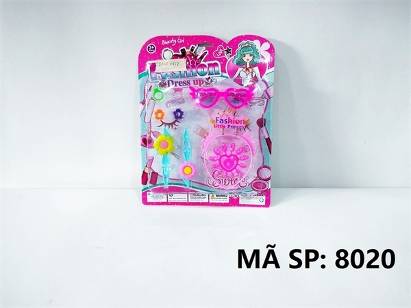 8020 VĨ TRANG ĐIỂM MÓNG TAY, MẮT KIẾNG, NHẪN, KẸP TÓC Fashion Dress up