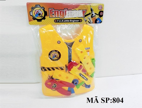 804 TÚI ÁO THỢ CT + KỀM, ỐC, VÍT 0624 PVC