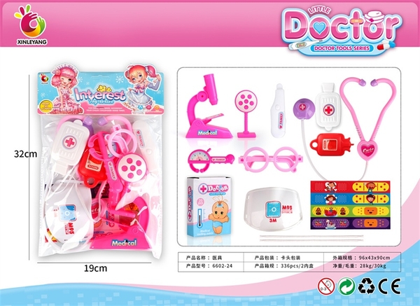 6602-24 TÚI BÁC SĨ TAI NGHE, MẮT KIẾNG, KHẨU TRANG, KÍNH HIỂN VI