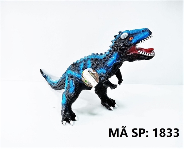 1833 TÚI THÚ KHỦNG LONG BẠO CHÚA MỀM PIN 1C (THÚ MỀM)