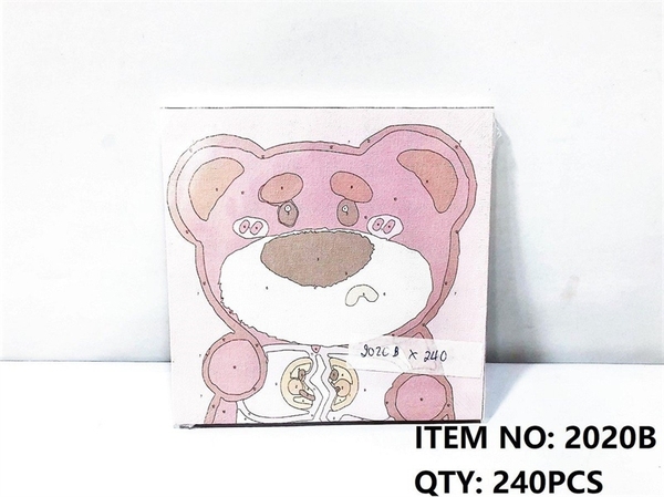 2020B TRANH TÔ MÀU NƯỚC GẤU ĐÓNG KHUNG