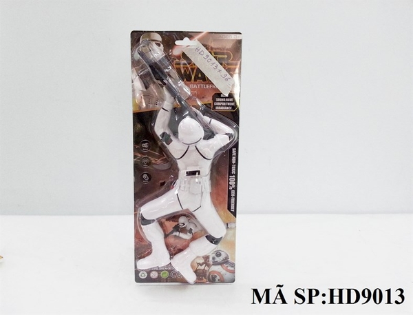 HD9013 VĨ LÍNH BÒ PIN STAR WARS