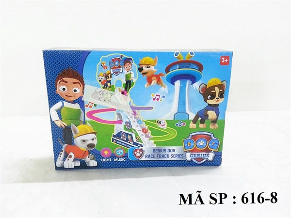 616-8 HỘP CHÓ CỨU HỘ PIN LEO THANG