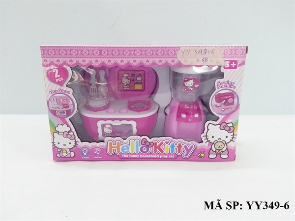 YY349-6 HỘP BẾP 2 MÓN PIN (BẾP GAS, BÌNH LỌC NƯỚC) KITTY /0