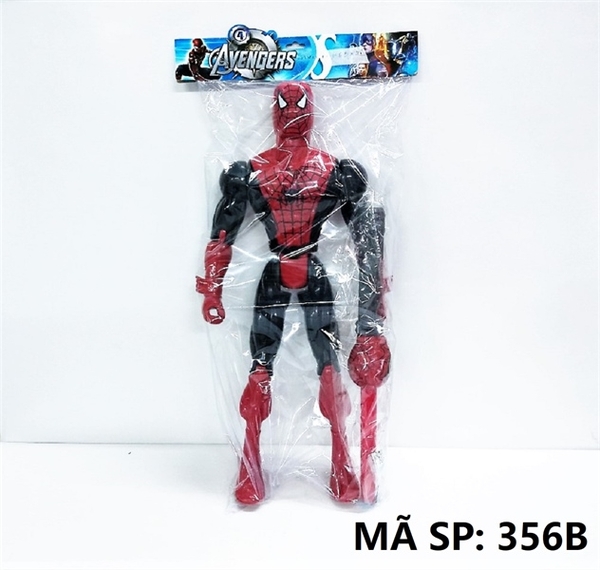 356B TÚI SIÊU NHÂN 1T NHỆN PIN KHỚP + TAY CẦM PIN SN NHỆN (OPP)