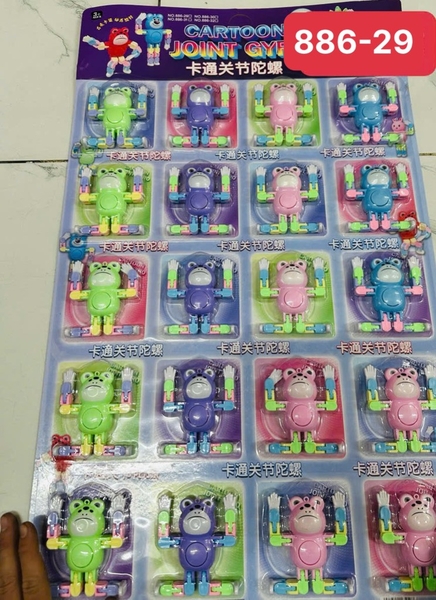 886-29 VỈ RÁP CON QUAY SPINNER ẾCH 20 CÁI