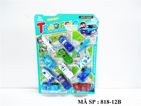 818-12B VĨ XE TRỚN 12C (HƠI, XE TĂNG, TRỰC TRĂNG, TÀU) (3 KIỂU) (Traffic) 828-12, 838-12, 848-12, 858-12, 868-12