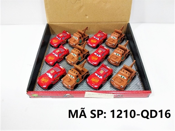 1210-QD16 HỘP XE HƠI, CT CAR SẮT TRỚN 12C Die cast pull back 1210-QD18