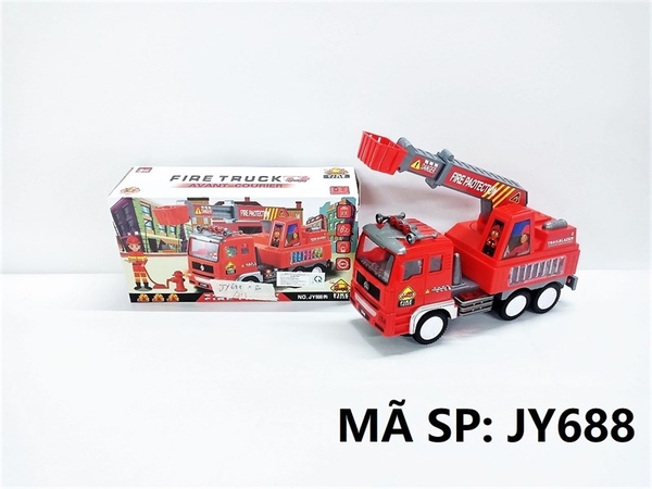 JY688 HỘP XE CÔNG TRÌNH CỨU HỎA THANG PIN JY688, JY689