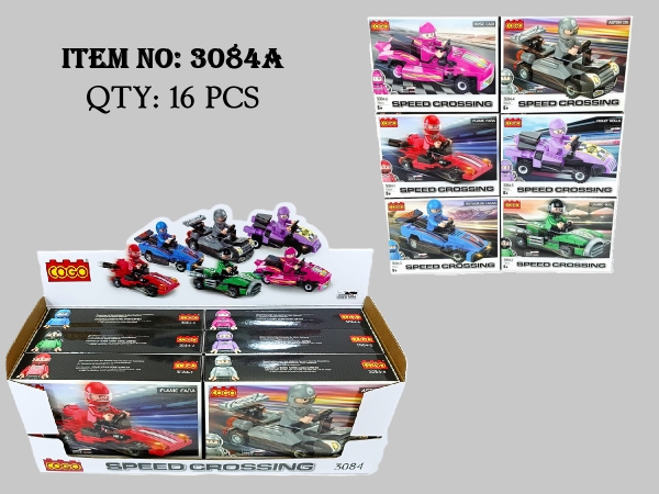 3084A  HỘP LOGO RÁP XE ĐUA HỘP 6C