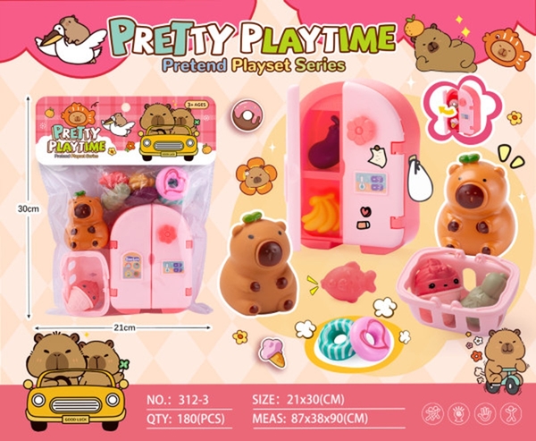 312-3  TÚI BẾP TỦ LẠNH, RỔ SIÊU THỊ CAPYBARA