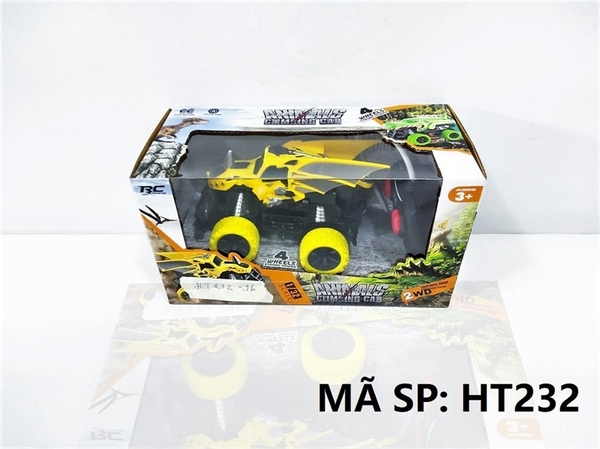 HT232 HỘP XE KHỦNG LONG ĐỊA HÌNH ĐIỀU KHIỂN 7 ĐỘNG TÁC, KHÔNG SẠC HT230 - HT239