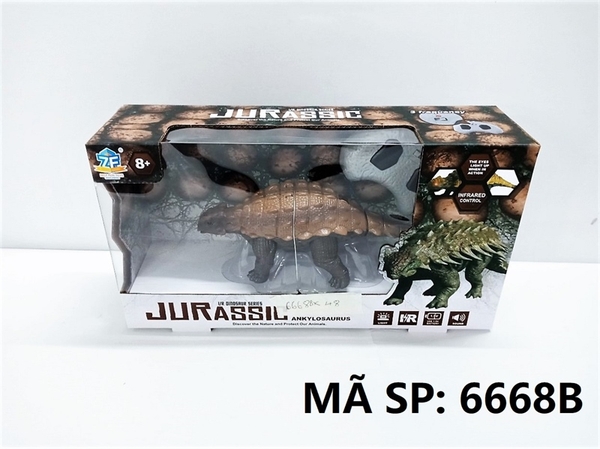 6668B HỘP KHỦNG LONG GAI LƯNG ĐUÔI BÚA ĐIỀU KHIỂN KHÔNG SẠC