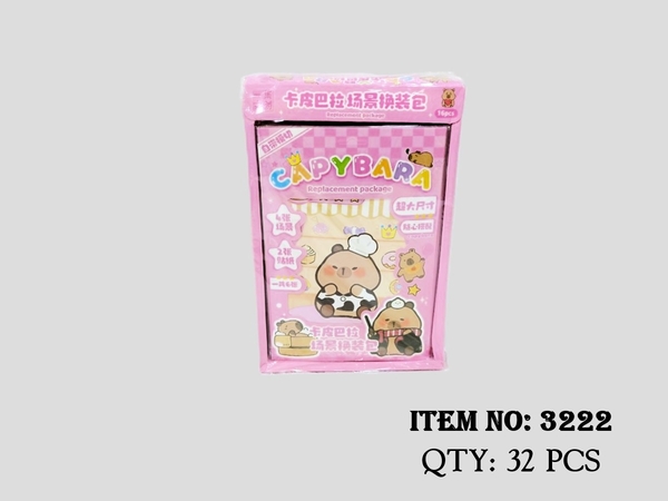 3222  HỘP 16 CUỐN SÁCH DÁN STICKER NAM CHÂM