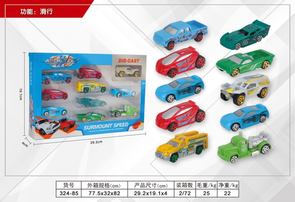 324-85  HỘP XE HƠI SẮT TRỚN 10C (XE HƠI, XE BÁN TẢI)