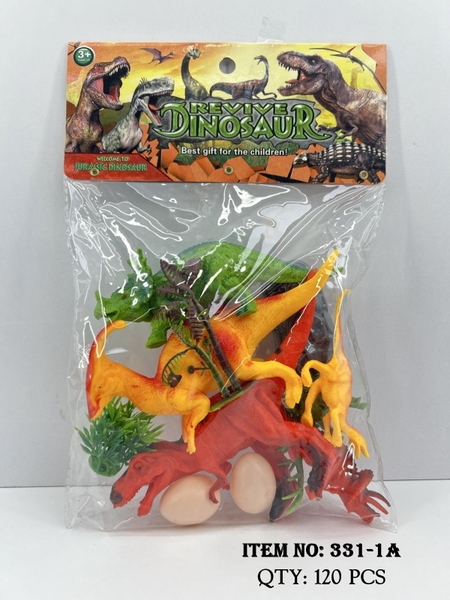 331-1A  TÚI THÚ KHỦNG LONG 6C + TRỨNG