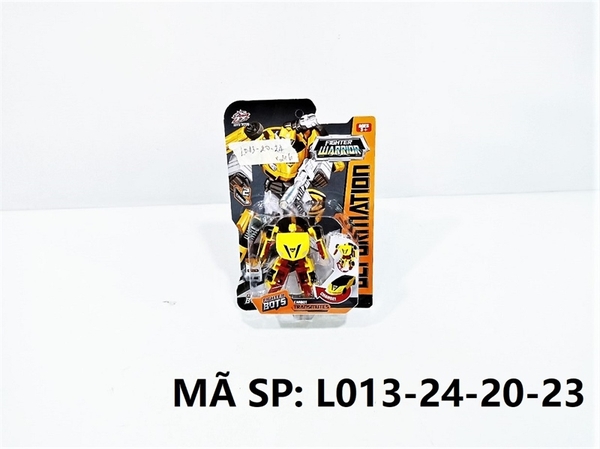 L013-24-20-23 VỈ RÁP ROBO BIẾN HÌNH XE HƠI MINI