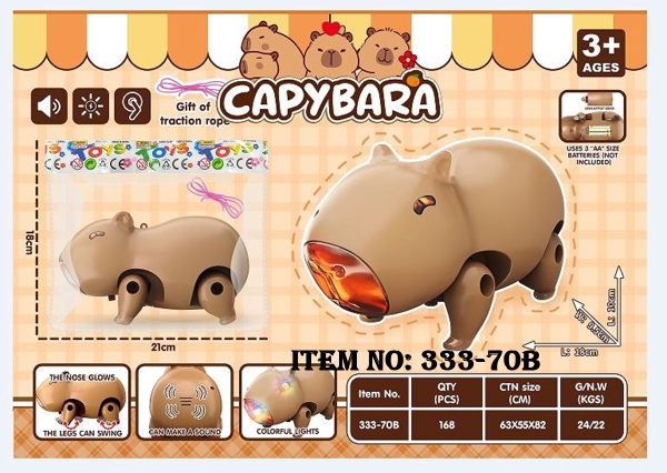 333-70B  TÚI CHUỘT LANG NƯỚC PIN ĐÈN + DÂY DẮT