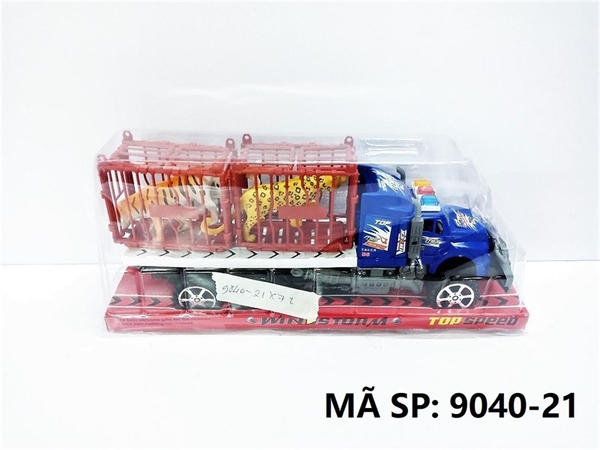 9040-21 HỘP KIẾNG XE CT CONTAINER CS TRỚN 1 TẦNG CHỞ THÚ 2C (CỌP, BÁO)