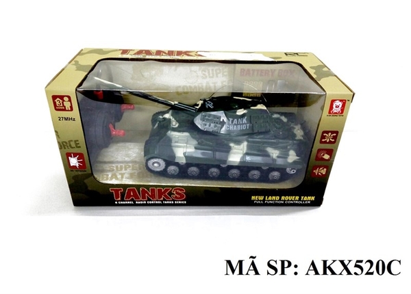 AKX520C HỘP XE TĂNG QUÂN SỰ ĐIỀU KHIỂN 7 ĐỘNG TÁC, CÓ SẠC