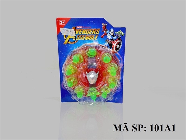 101A1 VĨ ĐỒNG HỒ SN AVENGERS PIN+ 10T TRONG