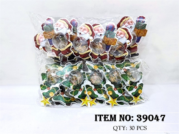 39047F TÚI 2C CÂY CHỚP ĐÈN NOEL, CÂY THÔNG