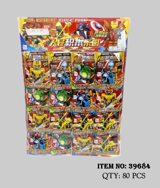 39684  VỈ 16 TÚI LOGO RÁP AVENGER ĐỦ MẪU