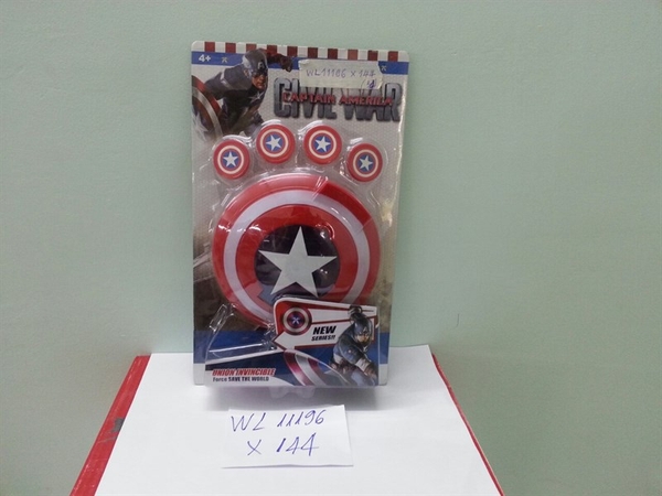 WL11196 VĨ KHIÊN BẮN ĐĨA 4C AVENGER CAPTAIN AMERICA