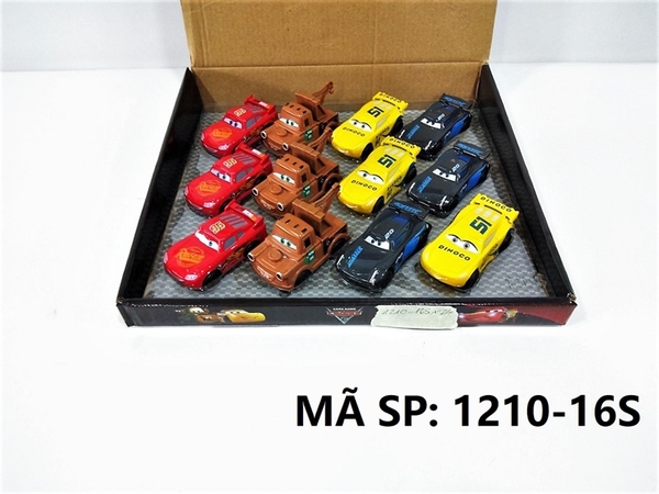 1210-16S HỘP XE HƠI, CT CAR SẮT TRỚN 12C Die cast pull bakc