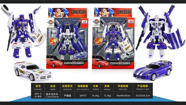 899-6 HỘP RÁP ROBO BIẾN HÌNH XE HƠI