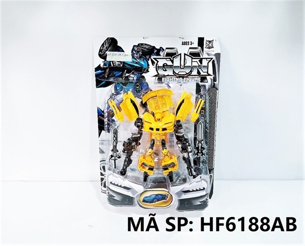 HF6188AB VỈ RÁP ROBO BIẾN HÌNH XE HƠI