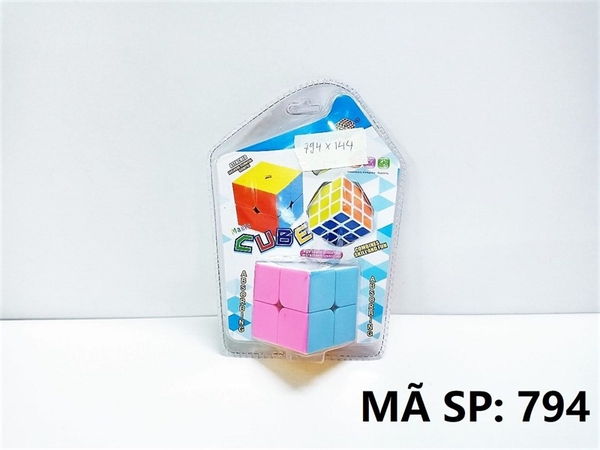 794 VỈ ÉP RUBIC 2C (2x2x2 LỚN, 3x3x3 NHỎ)