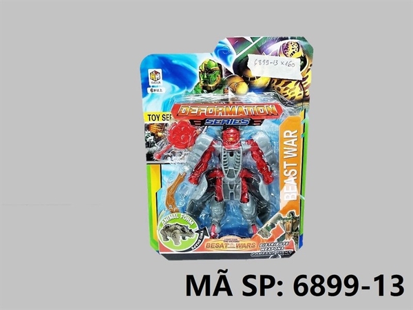 6899-13 VỈ RÁP ROBO BIẾN HÌNH THÚ Besat Wars