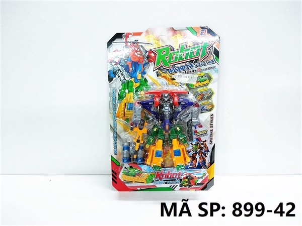 899-42 VỈ RÁP ROBO BIẾN HÌNH XE TĂNG, MÁY BAY