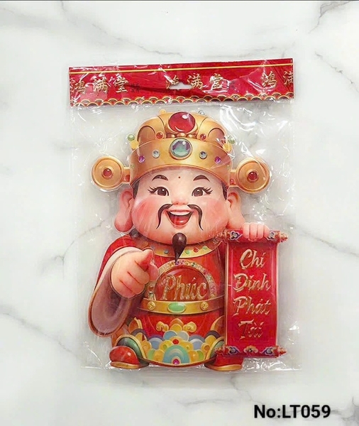 LT059 LIỄN THẦN TÀI CHỮ PHÚC 30